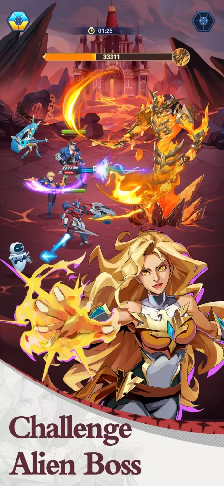 Скриншоты Idle Hero Squad: Casual RPG Go