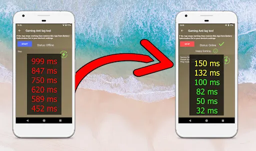 Скриншоты Mobile Gaming Ping : Anti Lag