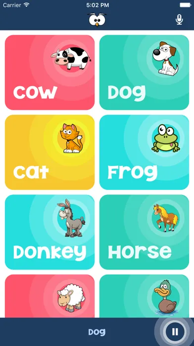 Capturas de tela do Animal Sounds From Nature
