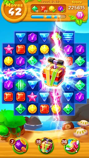 Jewels Track - Match 3 Puzzle Screenshots
