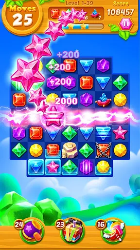 Jewels Track - Match 3 Puzzle Screenshots