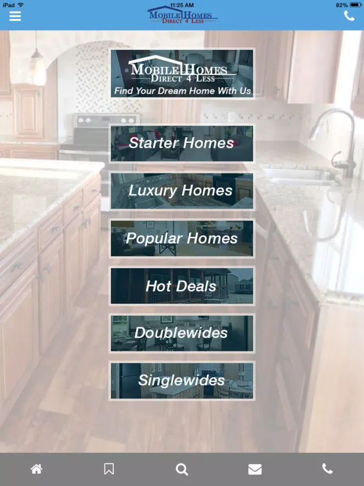 Mobile Homes Direct 4 Less iPad  Screenshots
