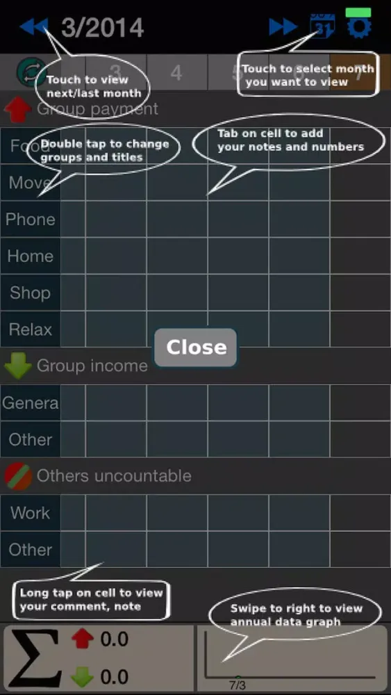Celloney Note Screenshots