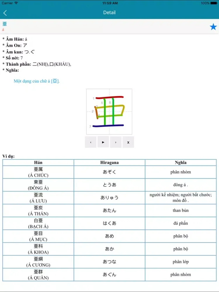 Japanese Vietnamese Dictionary iPad  Ekran Görüntüleri