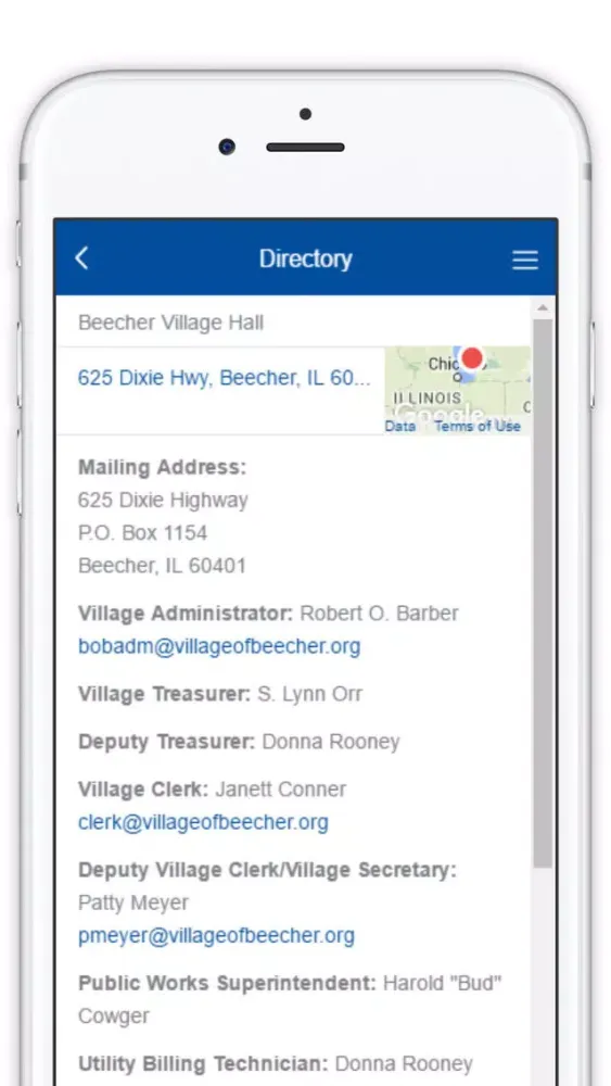 Village of Beecher 스크린샷