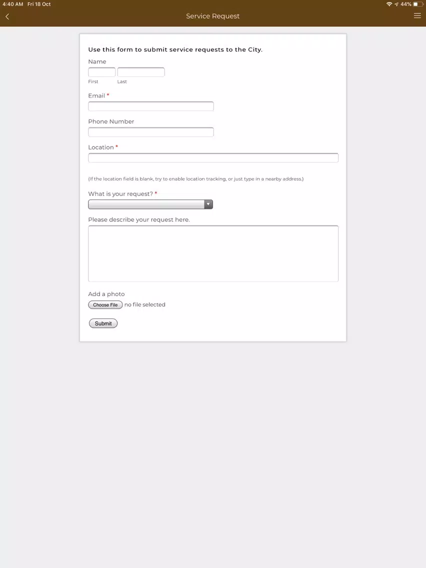 City of Calumet City iPad 应用截图