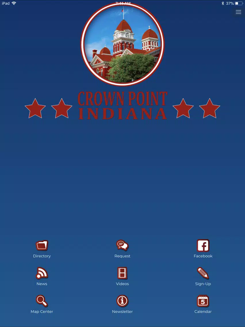 City of Crown Point iPad  Screenshots