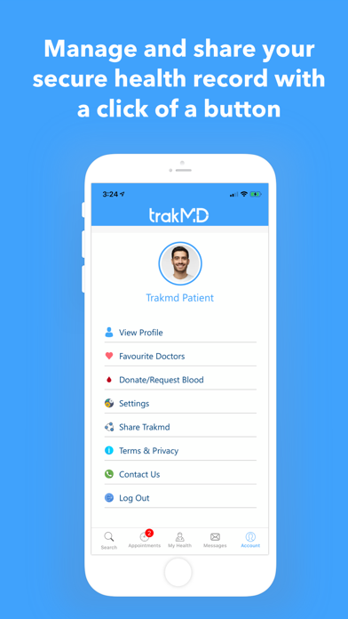 trakMD: Find & Book Doctors स्क्रीनशॉट