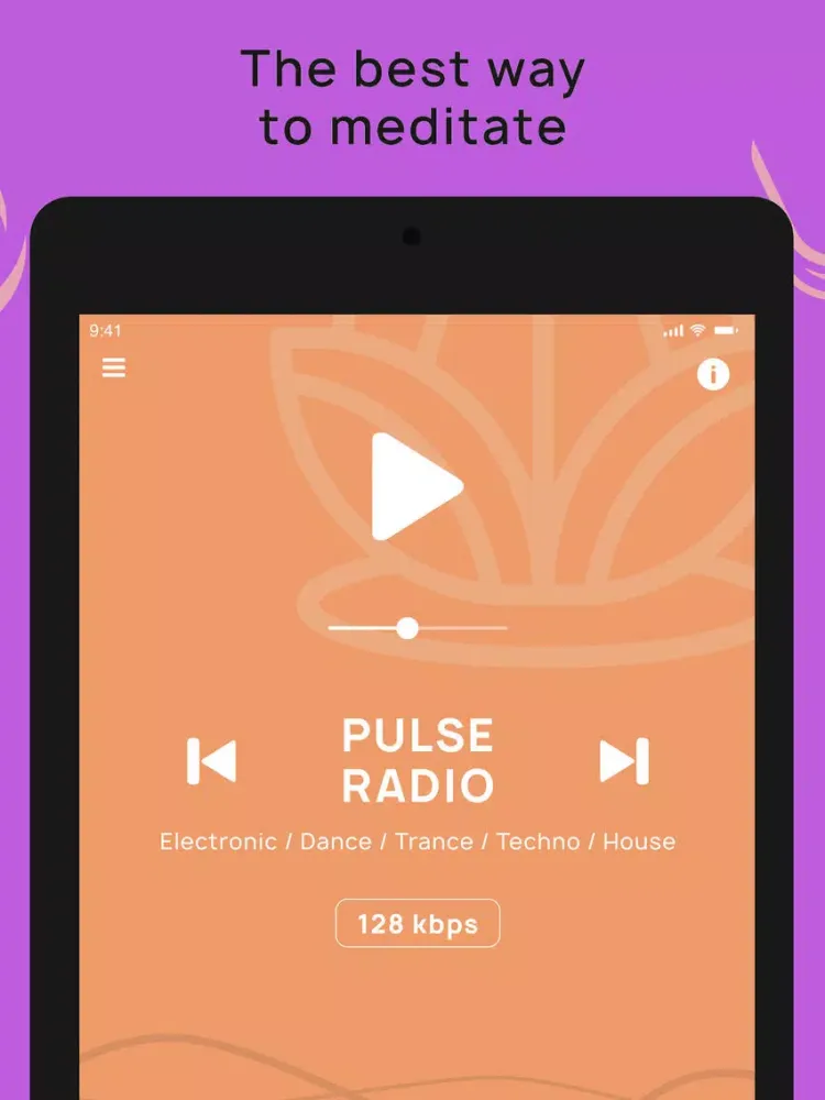 Zrzuty ekranu FitRadio - Listen in Motion iPad 