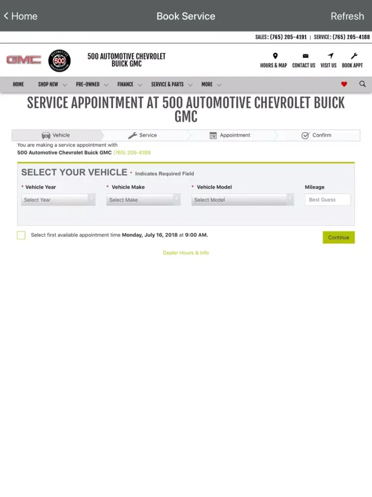 Скриншоты 500 Auto Group iPad 