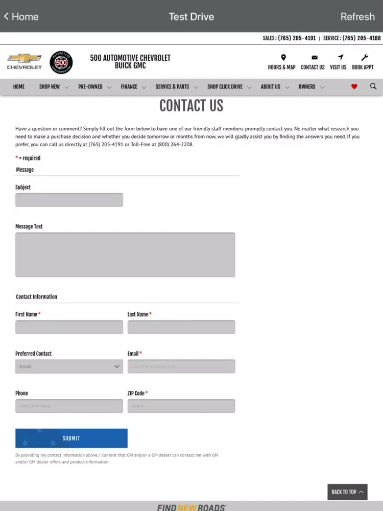 Скриншоты 500 Auto Group iPad 