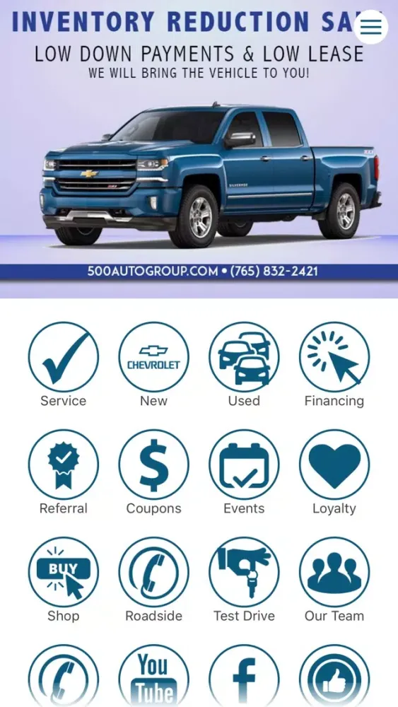 Скриншоты 500 Auto Group