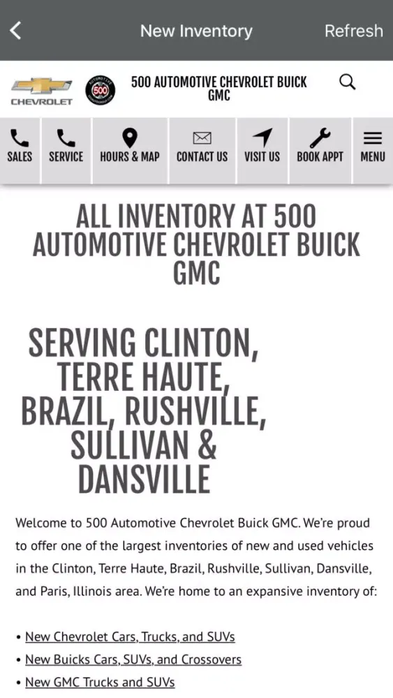 Скриншоты 500 Auto Group