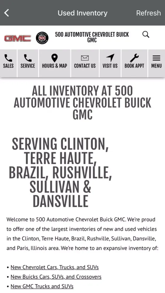 Скриншоты 500 Auto Group