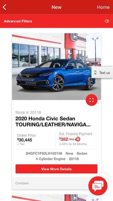 Chatham Honda स्क्रीनशॉट