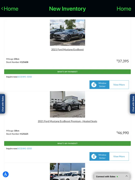 Zrzuty ekranu Jim Keay Ford Lincoln iPad 