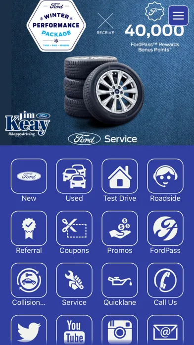 Zrzuty ekranu Jim Keay Ford Lincoln