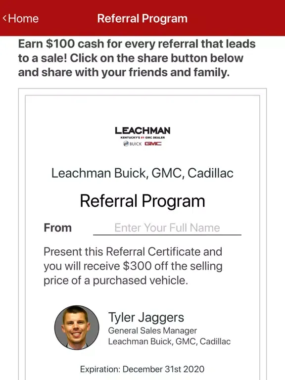 Leachman Buick, GMC, Cadillac iPad  سکرین شاٹس