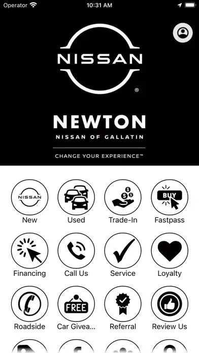 Ảnh chụp màn hình của Newton Nissan of Gallatin