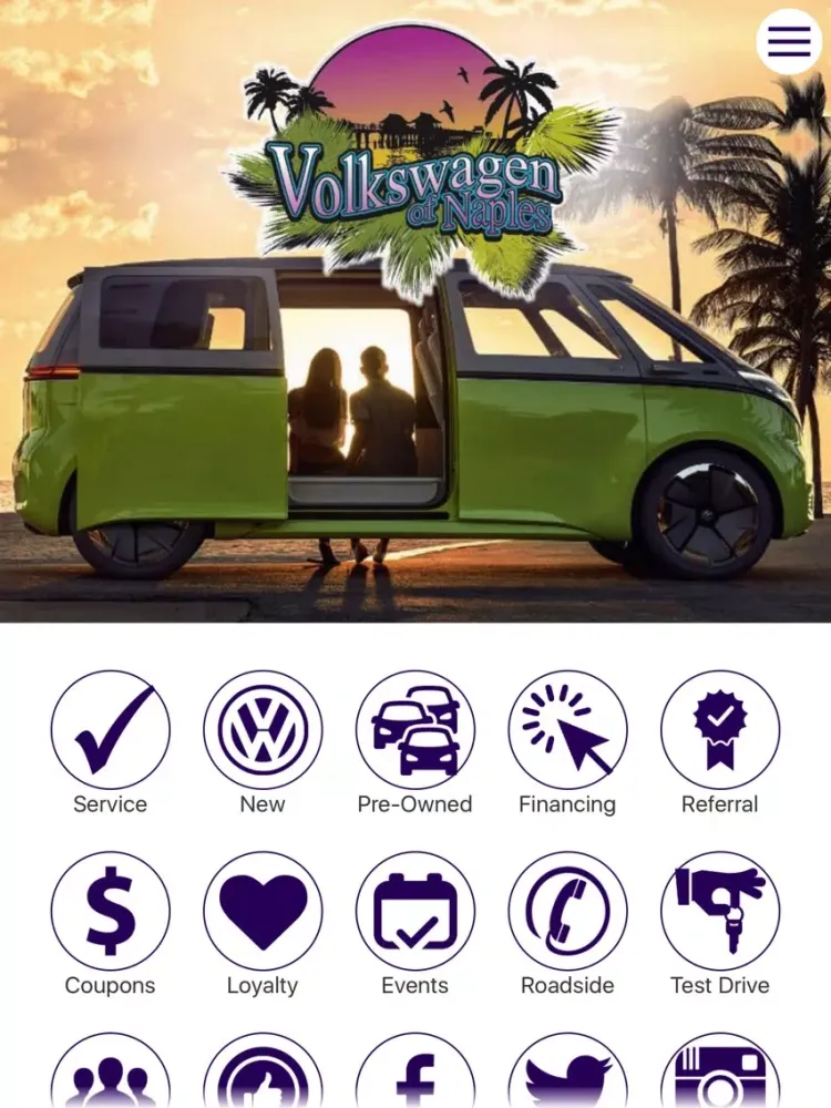 Volkswagen of Naples Dealer iPad  Screenshots