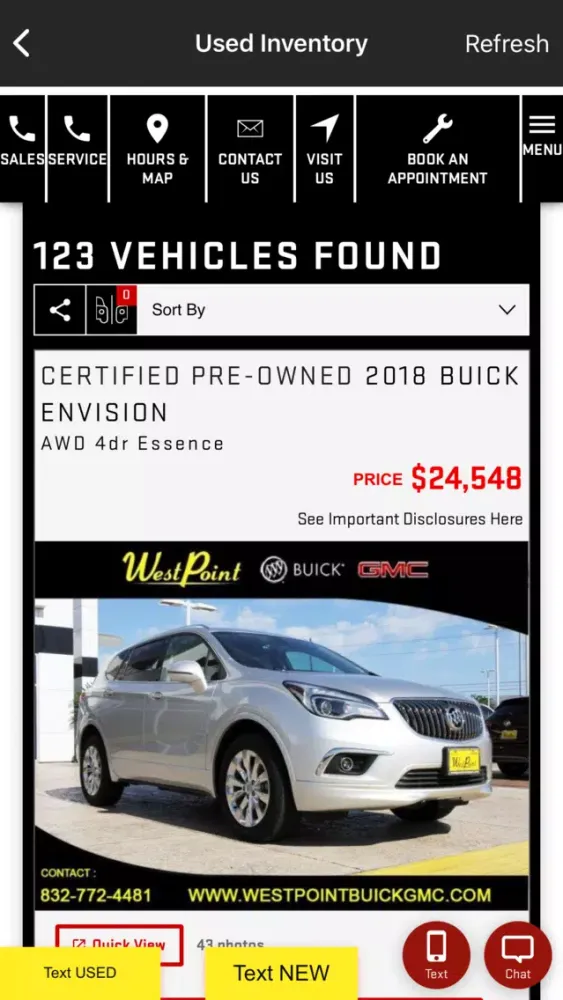 West Point Buick GMC应用截图