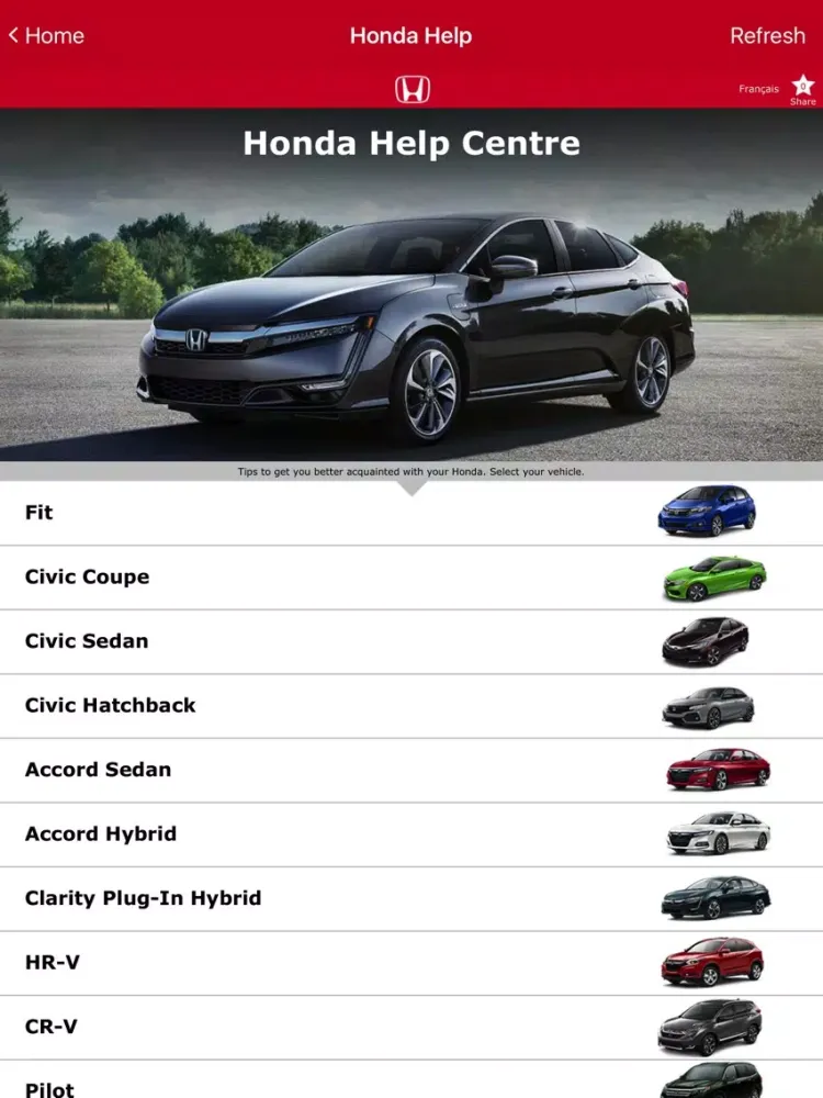 Screenshot di Whitby Oshawa Honda iPad 