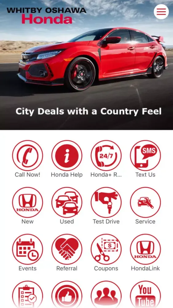 Screenshot di Whitby Oshawa Honda