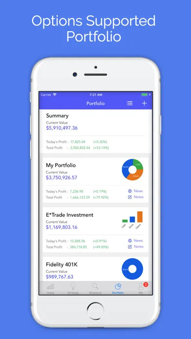 Options Pro Screener Ekran Görüntüleri
