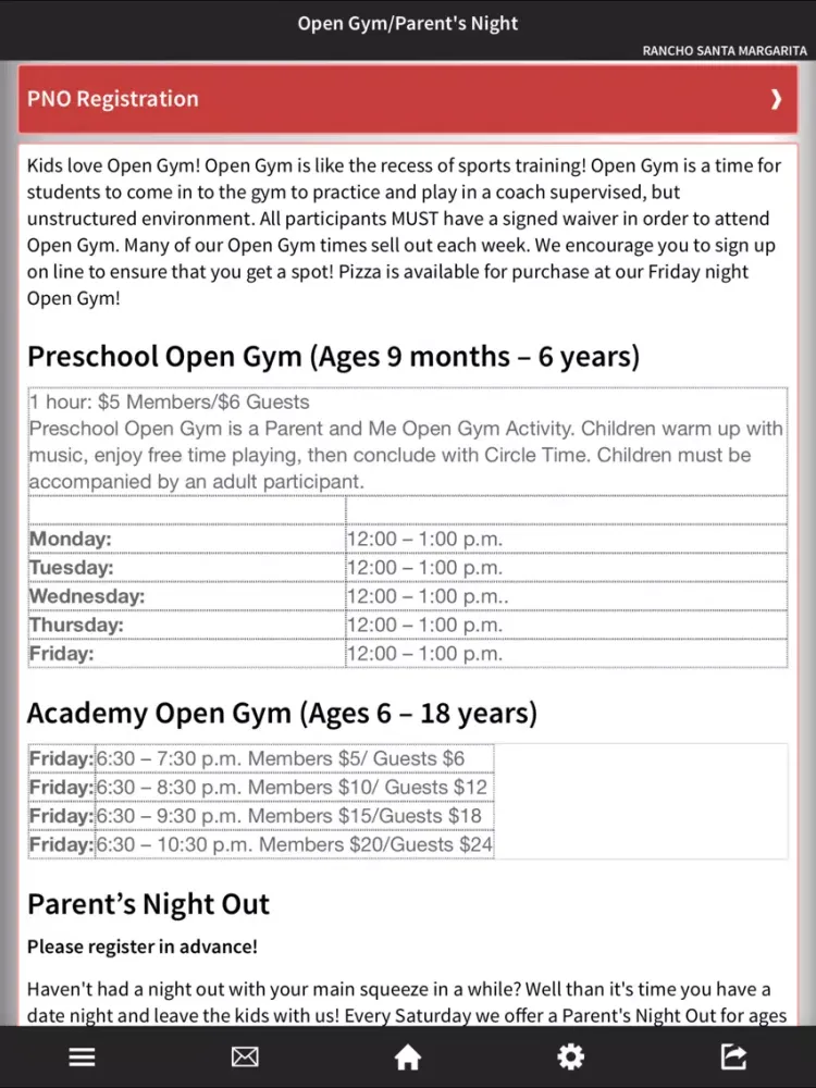 Cal Elite Kids iPad  Screenshots