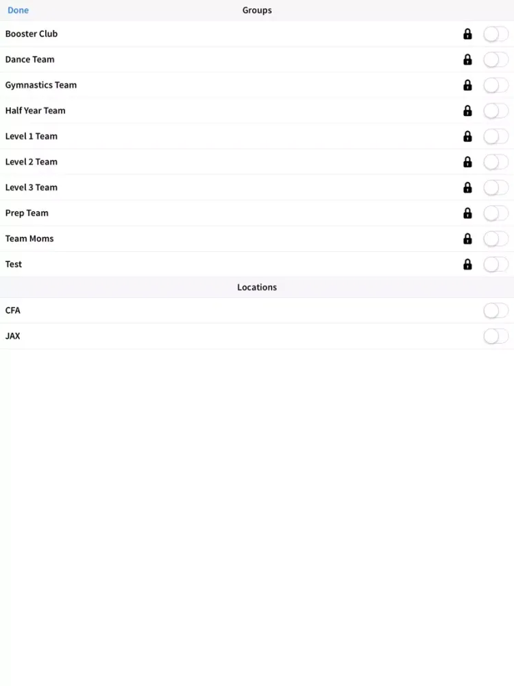 Central Florida Athletics iPad 應用截圖