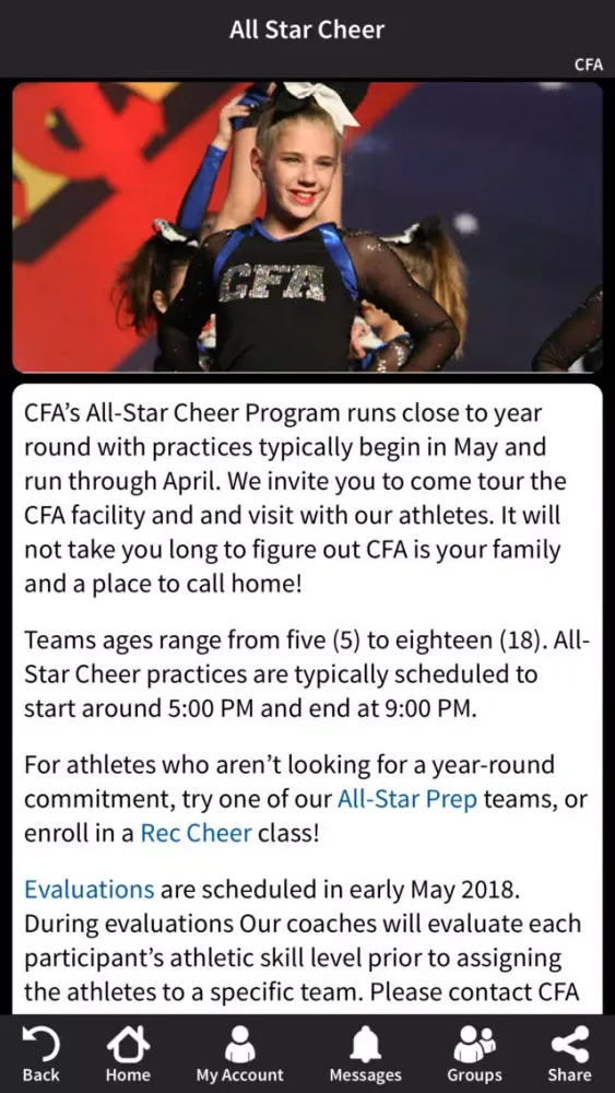 Central Florida Athletics應用截圖