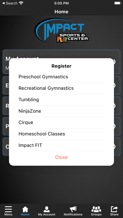 Скриншоты Impact Sports Center