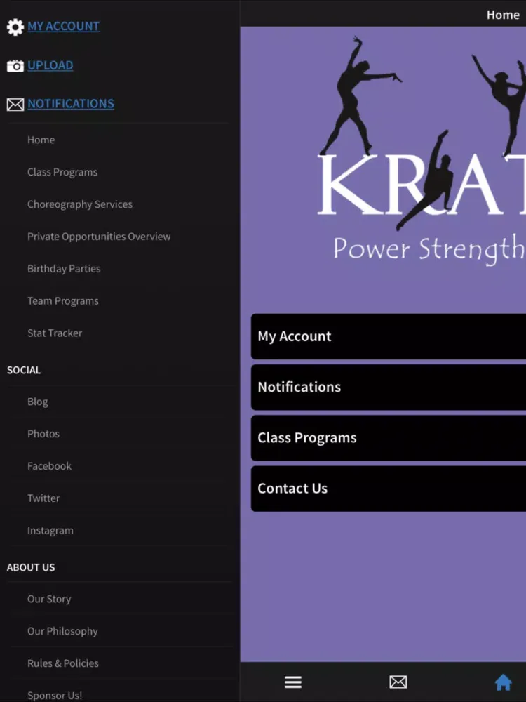 ภาพหน้าจอของ Kratos Gymnastics & Cheer iPad 