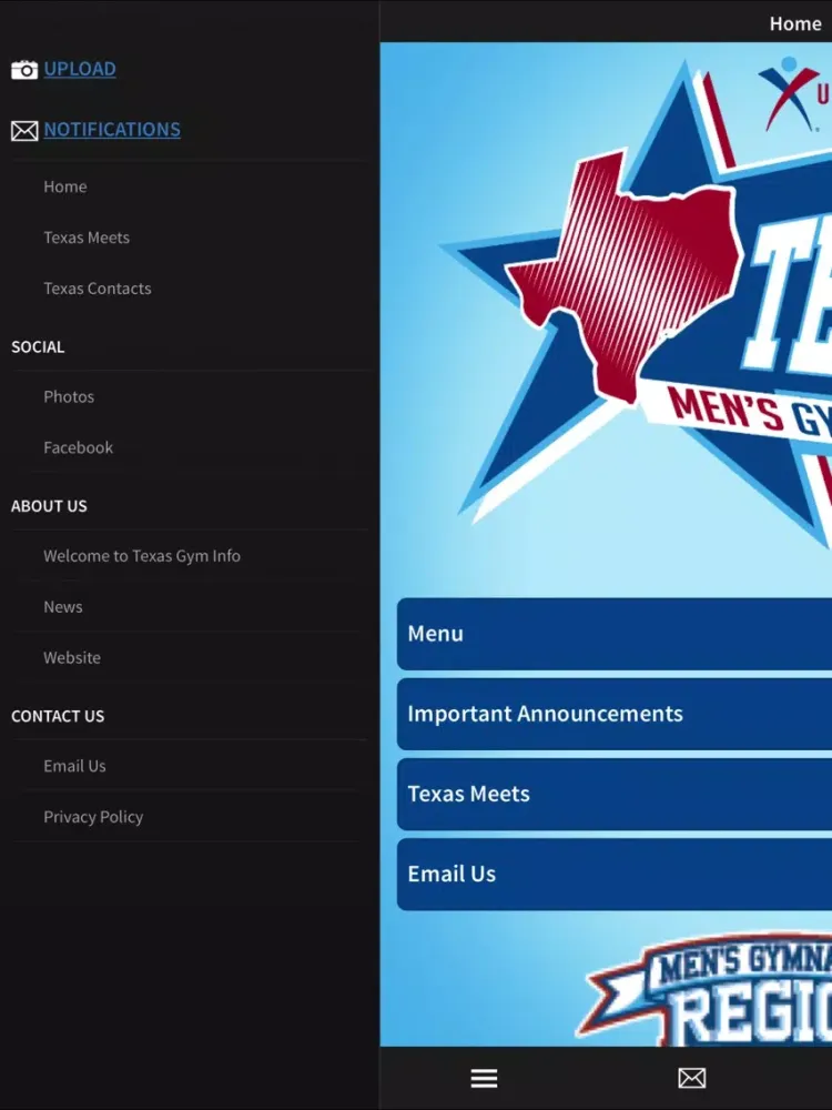 Texas Men's Gymnastics iPad  Screenshots