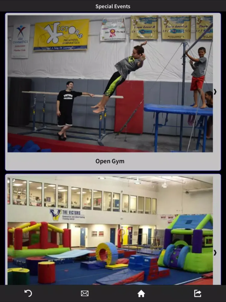 The Victors Gymnastics iPad  स्क्रीनशॉट