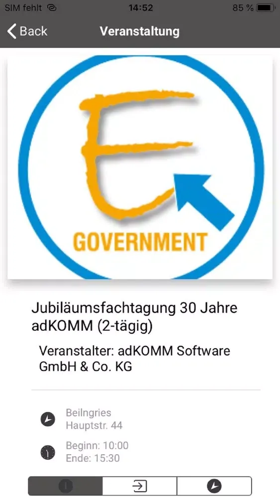 Meine Gemeinde App سکرین شاٹس