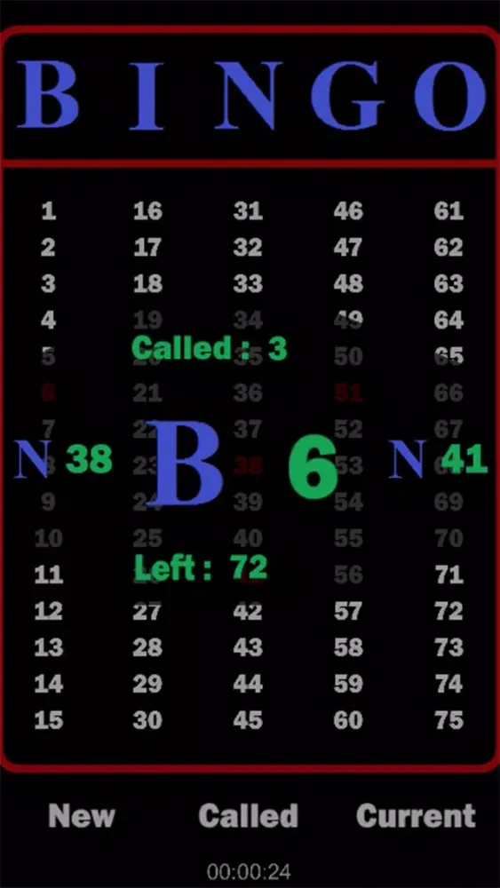 Ảnh chụp màn hình của Bingo Combo