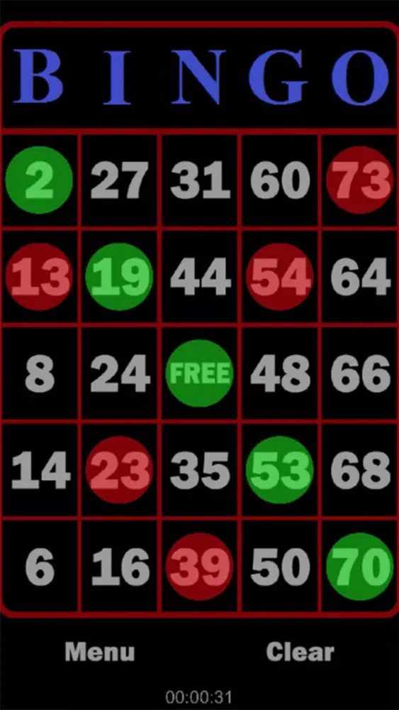 Ảnh chụp màn hình của Bingo Combo