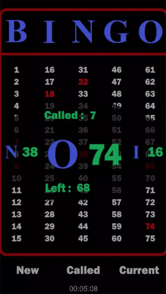 Bingo Caller #1 スクリーンショット