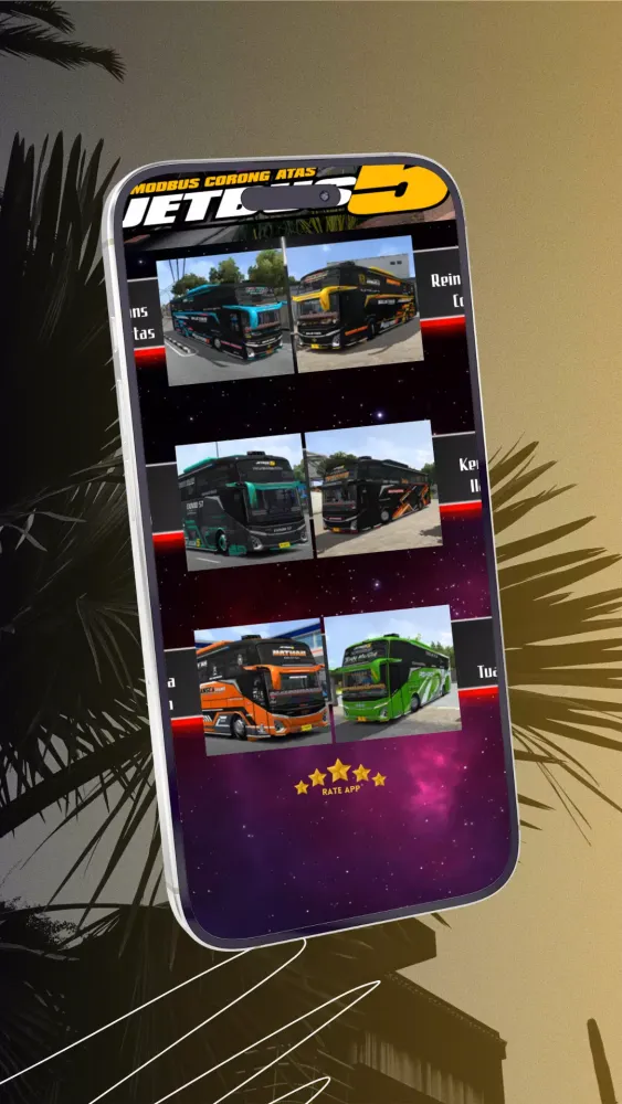 Tangkapan layar Mod Bus Corong Atas Jb5