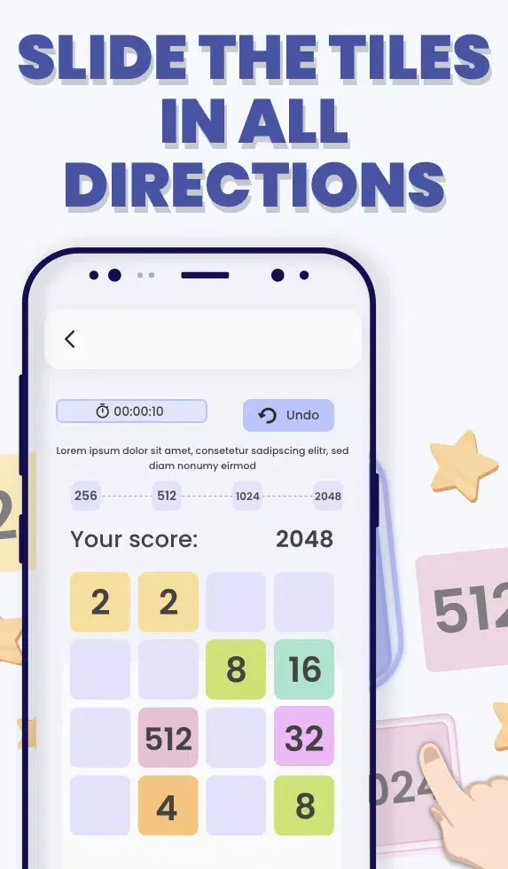 Capturas de pantalla de 2048 Merge: Puzzle Challenge