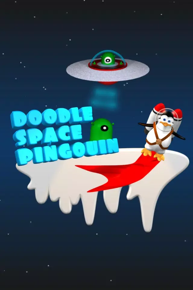 Doodle Space Pingouin HD Screenshots
