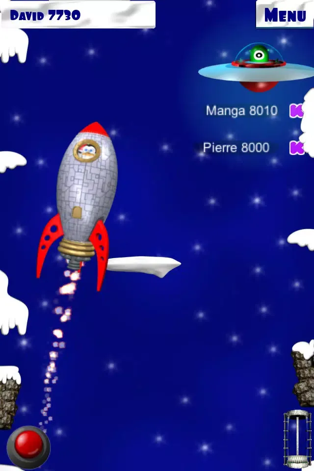 Doodle Space Pingouin HD Screenshots