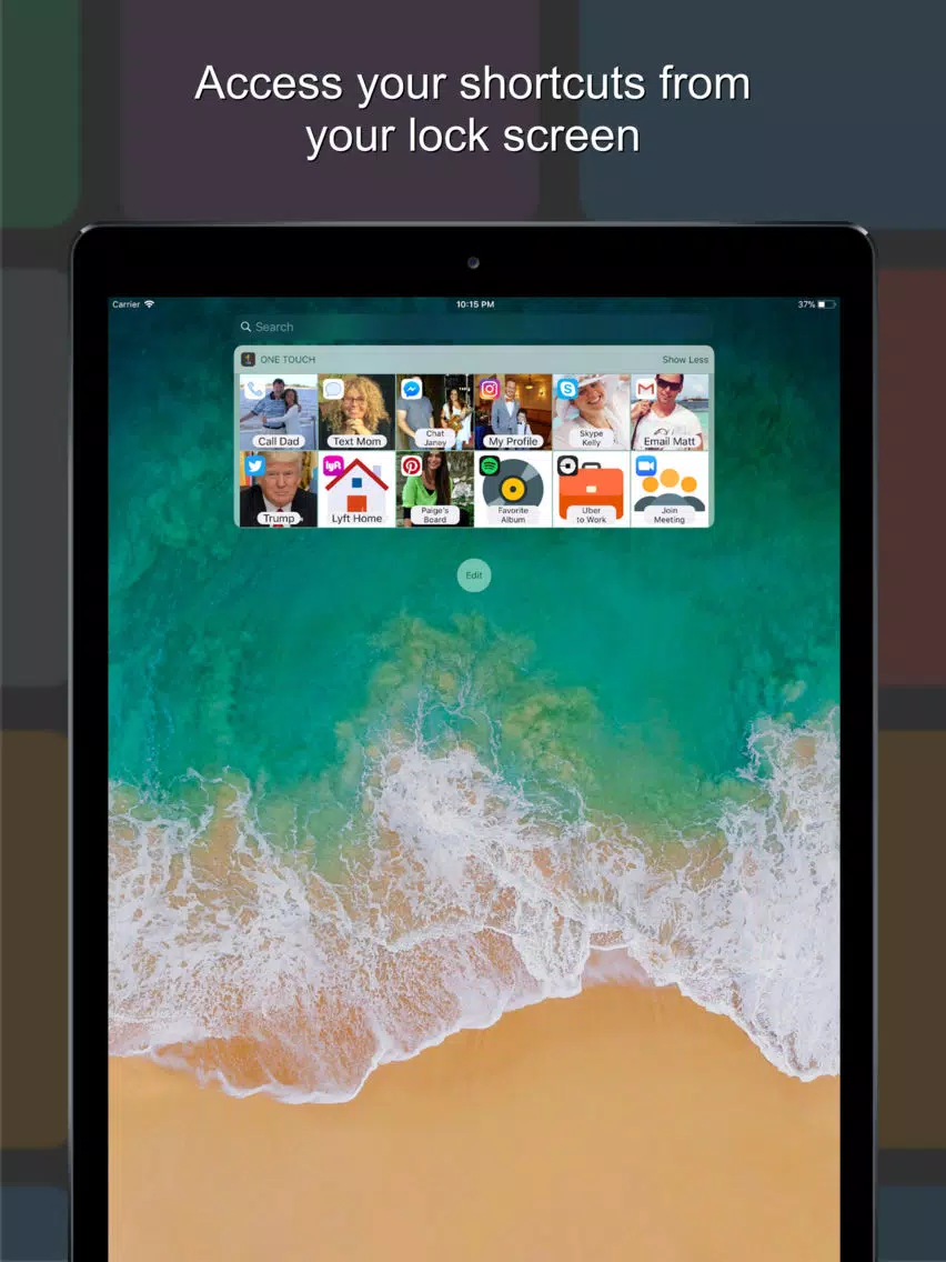 Скриншоты One Touch: Speed Dial for Apps iPad 