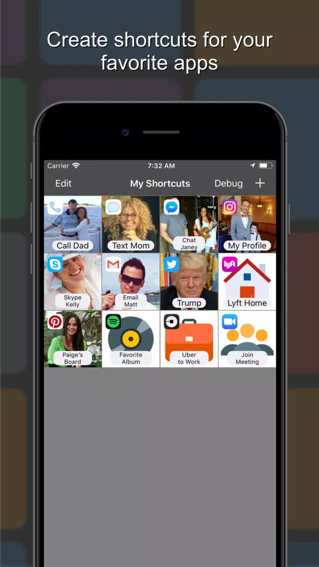 Скриншоты One Touch: Speed Dial for Apps