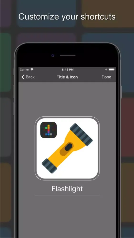 Screenshot di One Touch: Speed Dial for Apps