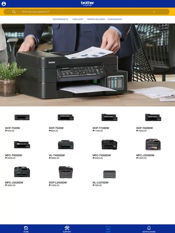 Zrzuty ekranu Customer Plus iPad 