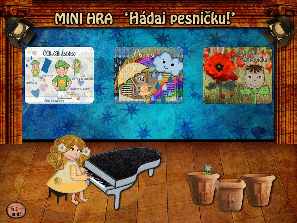 Spevníček Tralala iPad 应用截图