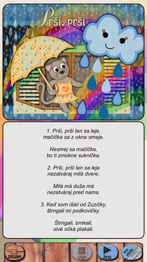 Spevníček Tralala应用截图