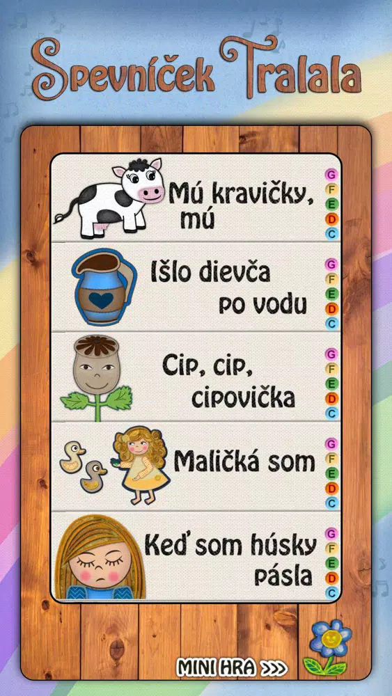 Spevníček Tralala应用截图